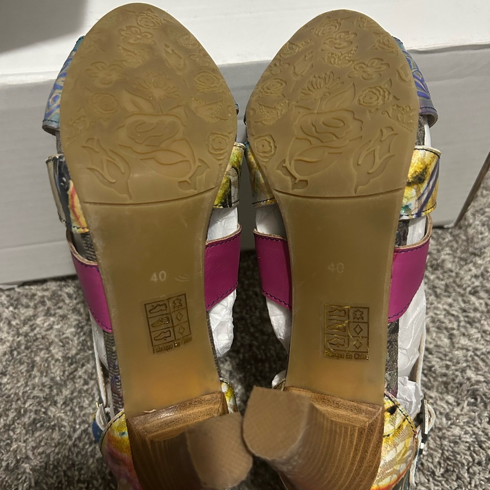 L’Artiste by Spring Step Brooke Sandals Women’s Size 9 EUC - Picture 4 of 10